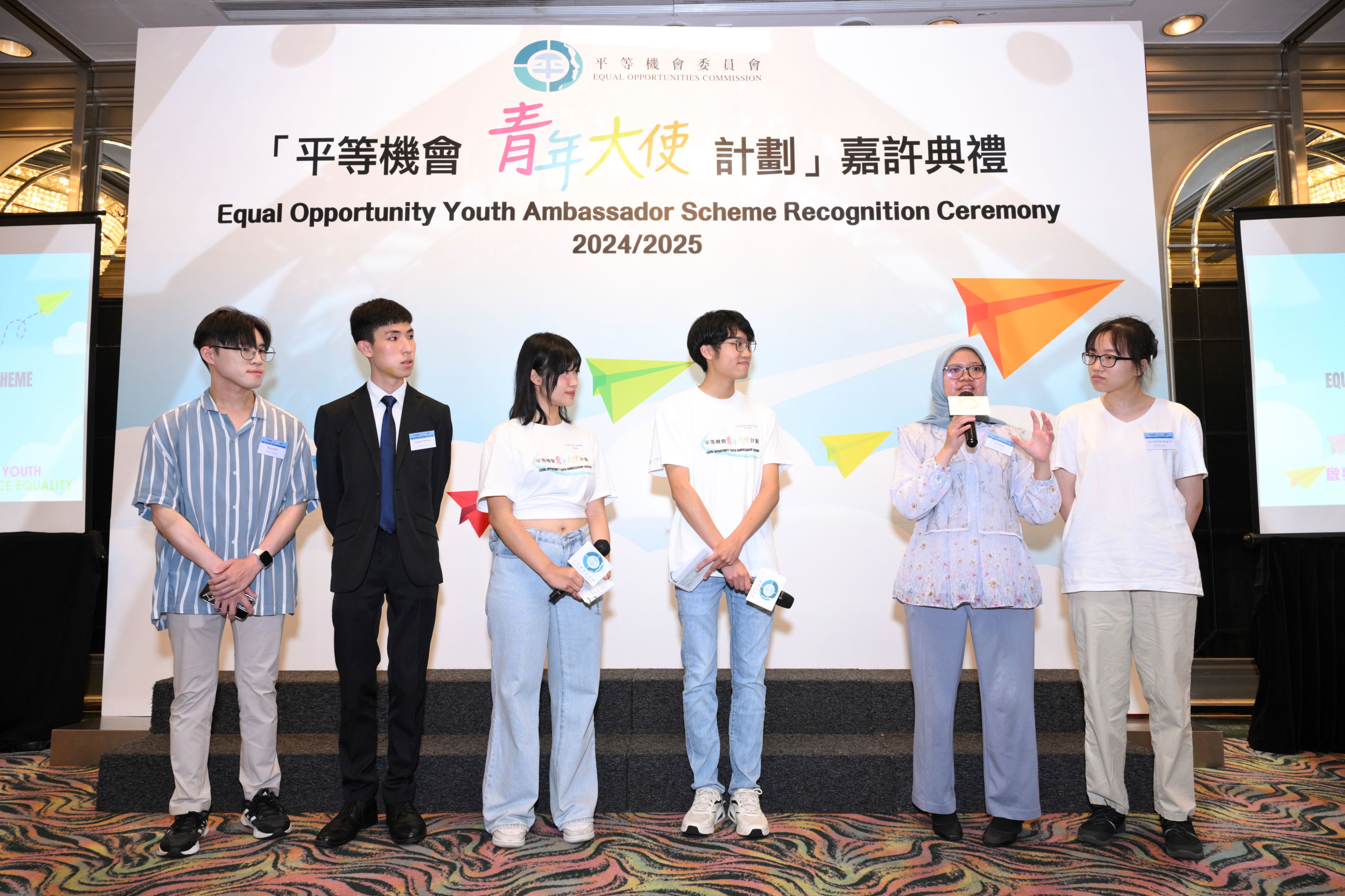 During the recognition ceremony, several Youth Ambassadors from the past two cohorts shared their experiences and how they have applied their learnings from the Scheme in their daily life, in their studies, and at work. Their stories illustrate the impact of the Scheme in nurturing the next generation.